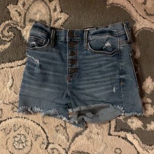 Mudd High Rise Jean Shorts